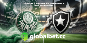 Palmeiras x Botafogo: Pix Instantâneo e Forra na GlobalBet