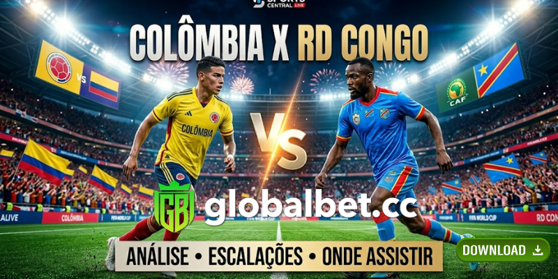 Colômbia x RD Congo