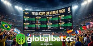 Tabela Copa do Mundo 2026